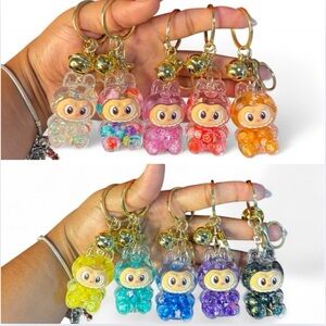 Labubu Resin Keychains